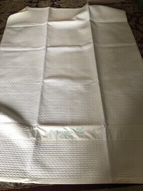 Vintage Balmain Paris Quilted Throw end of bed Blankets 58 x 80"